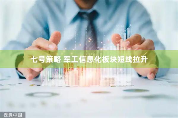 七号策略 军工信息化板块短线拉升